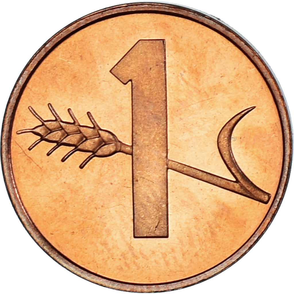 Munten, Zwitserland, Rappen, 1975, Bern, PR+, Bronzen, KM:46