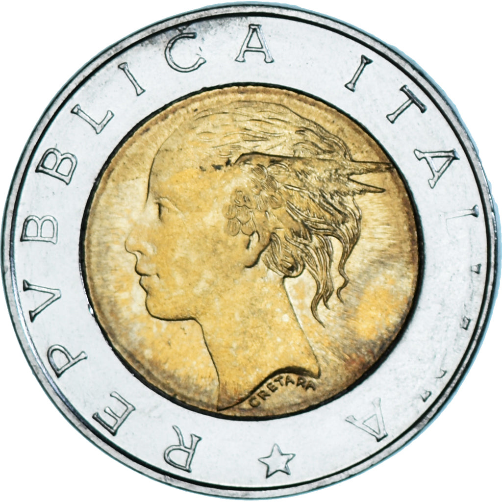 Monnaie, Italie, 500 Lire, 1998, Rome, SUP, Bimétallique, KM:193