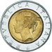 Moneta, Włochy, 500 Lire, 1998, Rome, AU(50-53), Bimetaliczny, KM:193