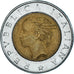Moneta, Italia, 500 Lire, 1993, Rome, BB, Bi-metallico, KM:160