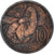 Coin, Italy, Vittorio Emanuele III, 10 Centesimi, 1928, Rome, VF(30-35), Bronze