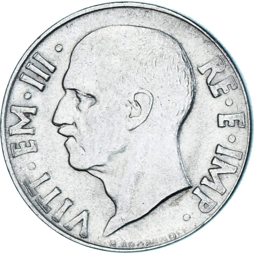 Munten, Italië, Vittorio Emanuele III, 20 Centesimi, 1940, Rome, ZF+, Stainless