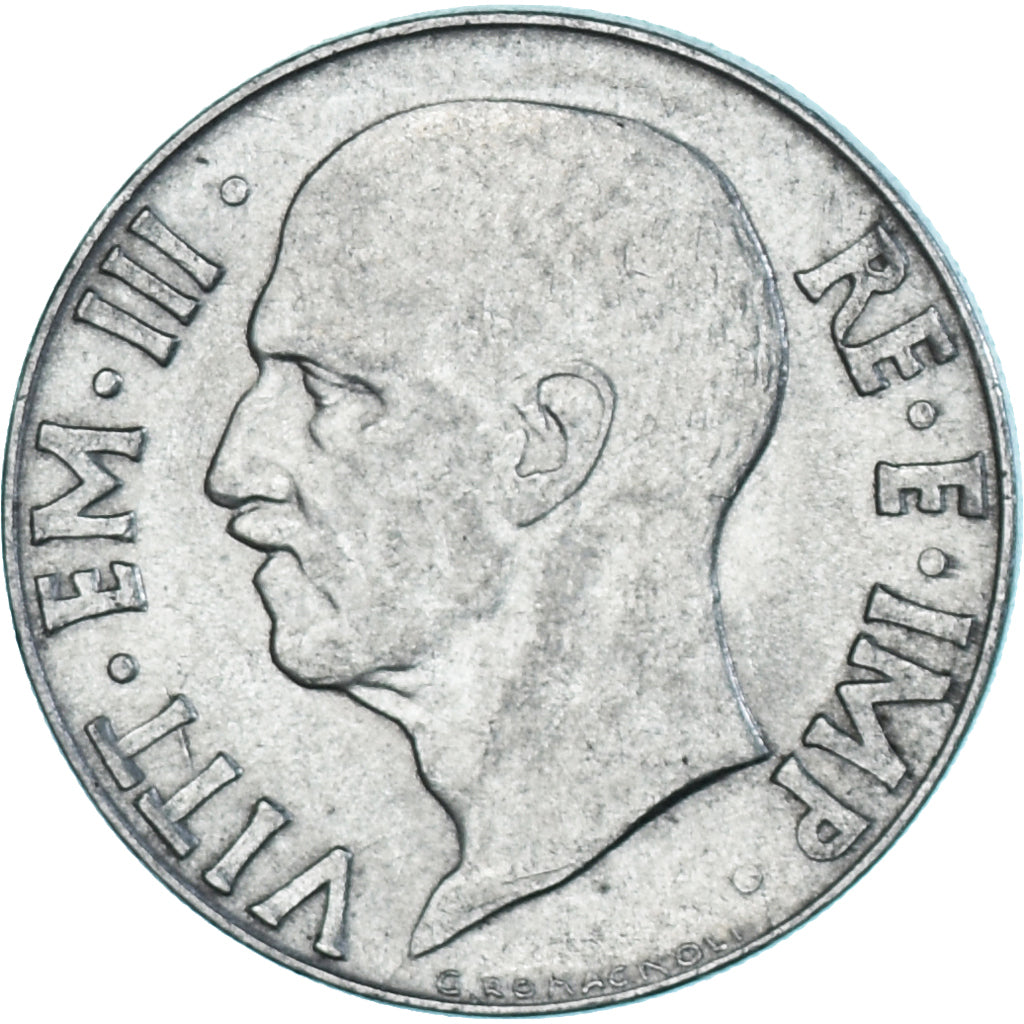 Coin, Italy, Vittorio Emanuele III, 20 Centesimi, 1941, Rome, EF(40-45)