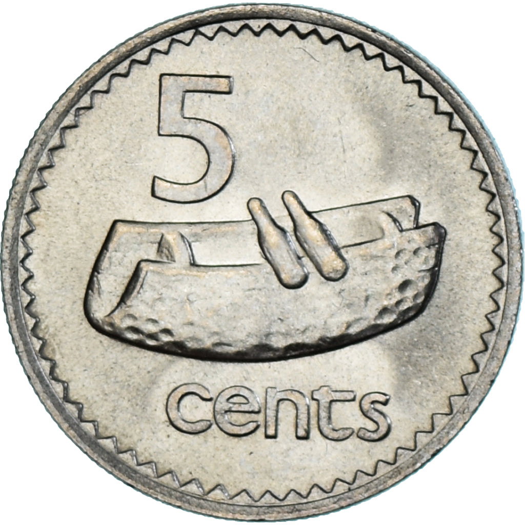 Munten, Fiji, 5 Cents, 1978, UNC-, Cupro-nikkel, KM:29