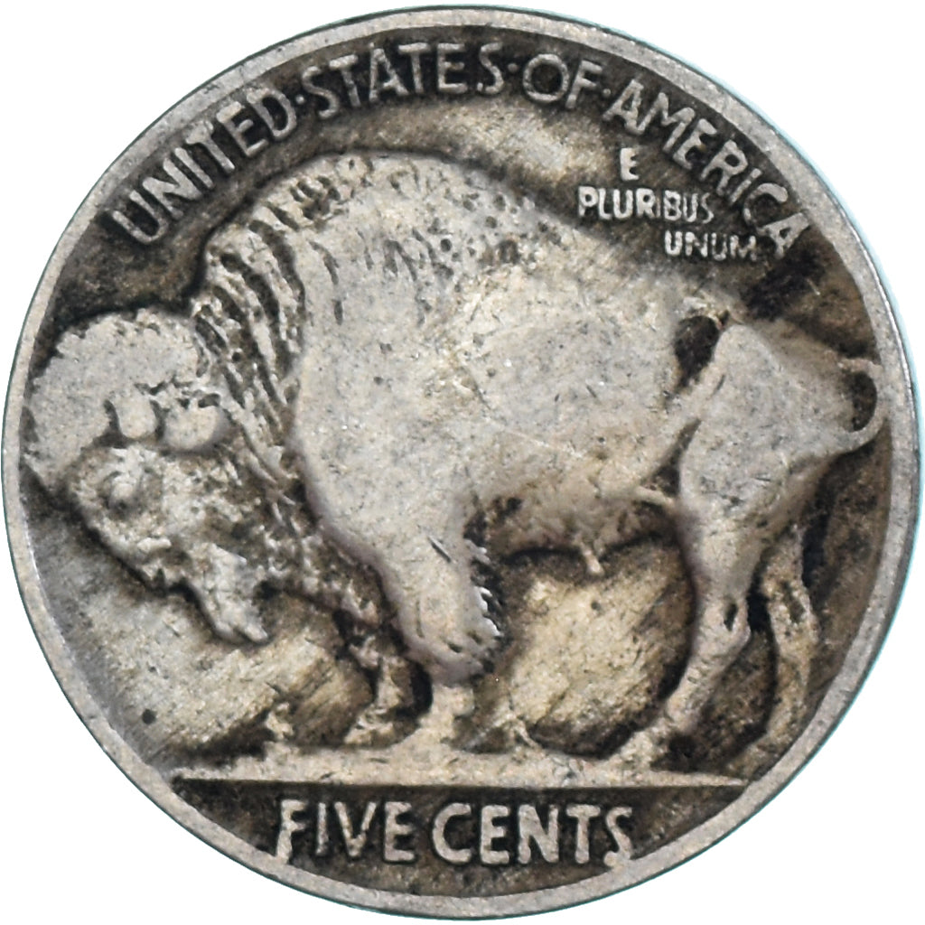 Munten, Verenigde Staten, Buffalo Nickel, 5 Cents, 1916, U.S. Mint