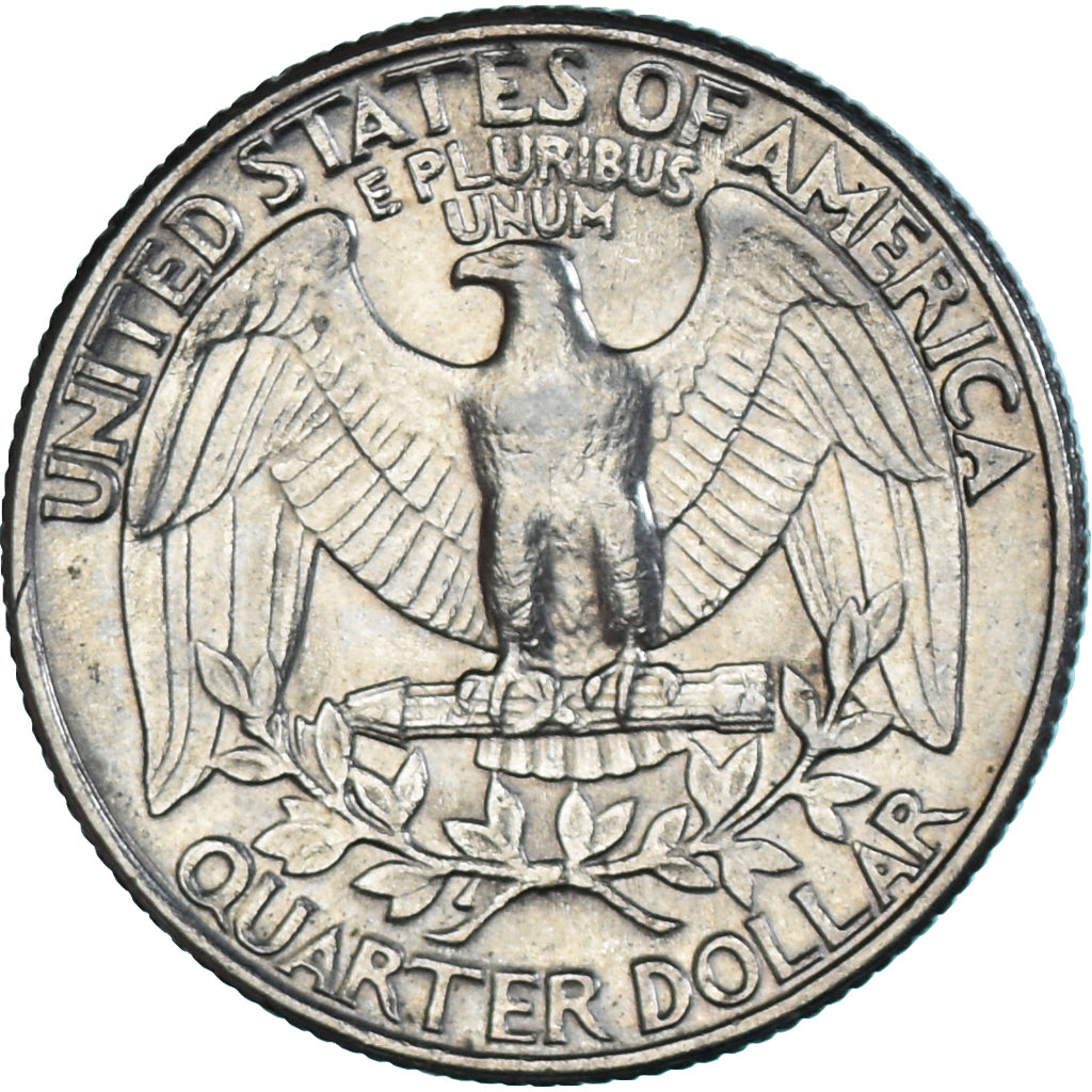 Moneta, USA, Quarter, 1981, Denver, EF(40-45), Miedź-Nikiel powlekany miedzią