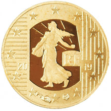 France, Monnaie de Paris, 5 Euro, Semeuse - Le Franc Germinal, 2019, Paris, BE