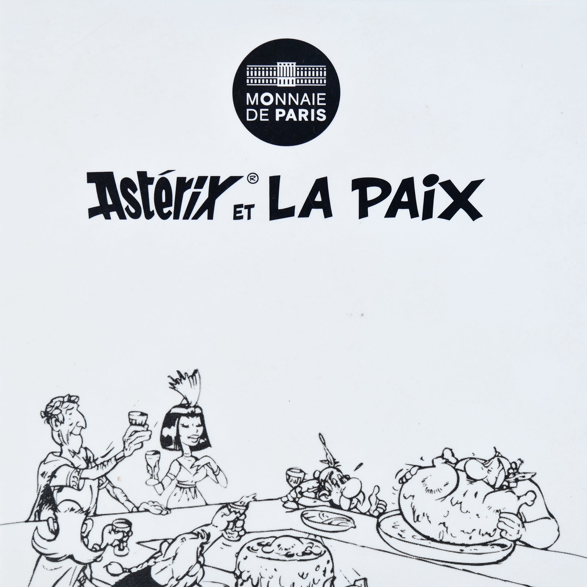 France, 50 Euro, Astérix, Paix, 2015, Paris, ASTÉRIX Paix, MS(65-70), Silver