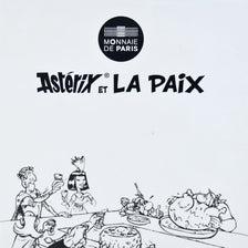 France, 50 Euro, Astérix, Paix, 2015, Paris, ASTÉRIX Paix, MS(65-70), Silver