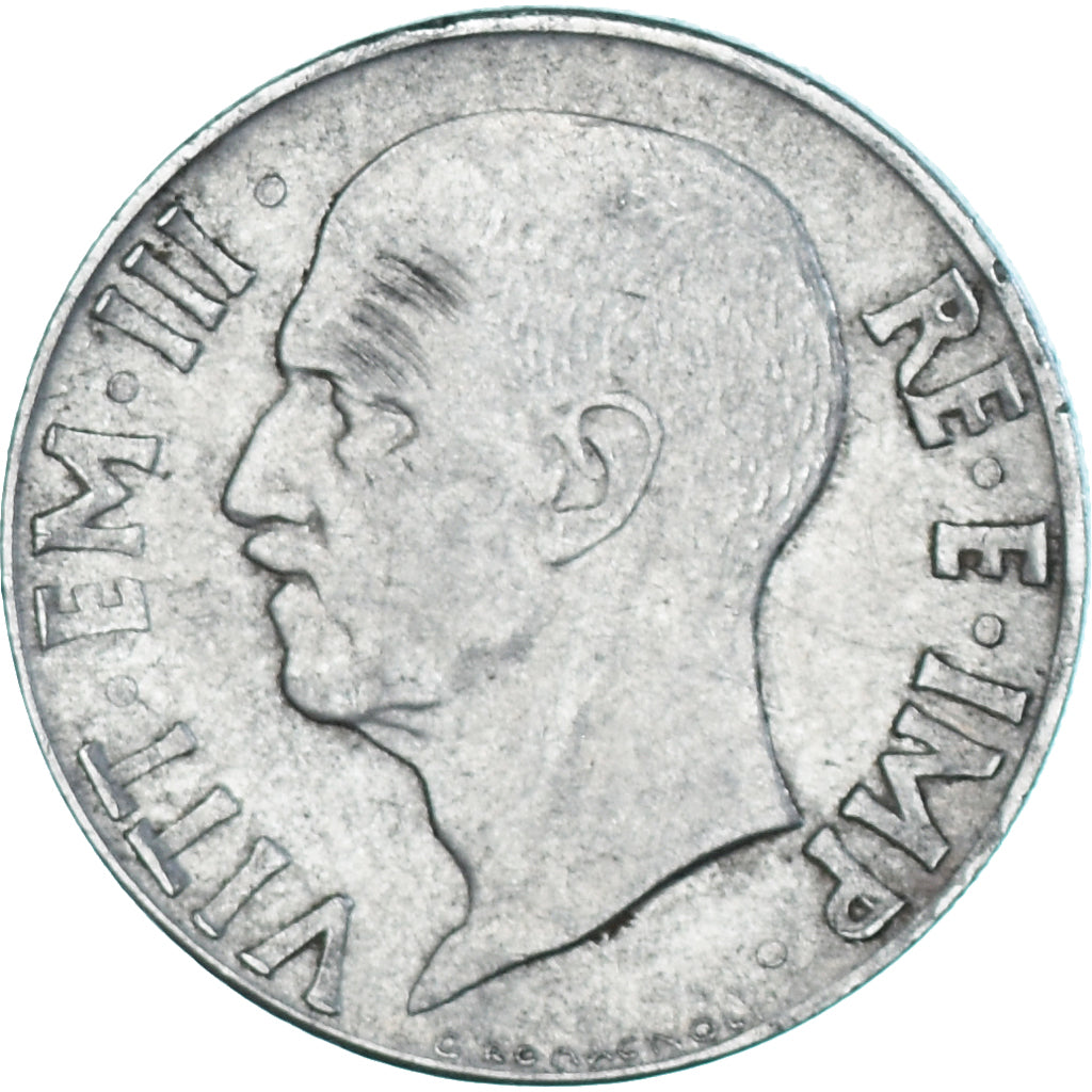Moneta, Italia, 20 Centesimi, 1941, Rome, BB, Acmonital (ferritique), KM:75b