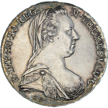 Coin, Austria, Joseph II, Thaler, 1780, Vienna, Restrike, AU(50-53), Silver