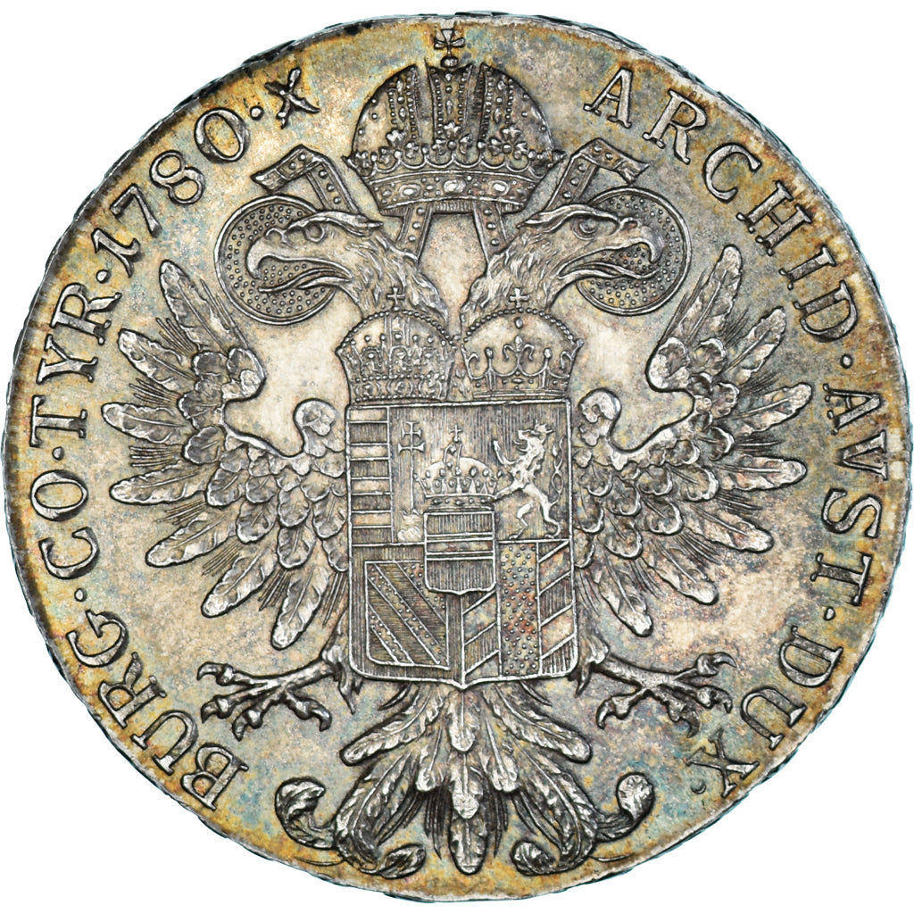 Coin, Austria, Joseph II, Thaler, 1780, Vienna, Restrike, AU(50-53), Silver