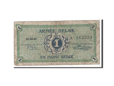 Belgium, 1 Franc, 1946, KM:M1a, VG(8-10)