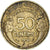 Coin, France, Morlon, 50 Centimes, 1931, Paris, EF(40-45), Aluminum-Bronze