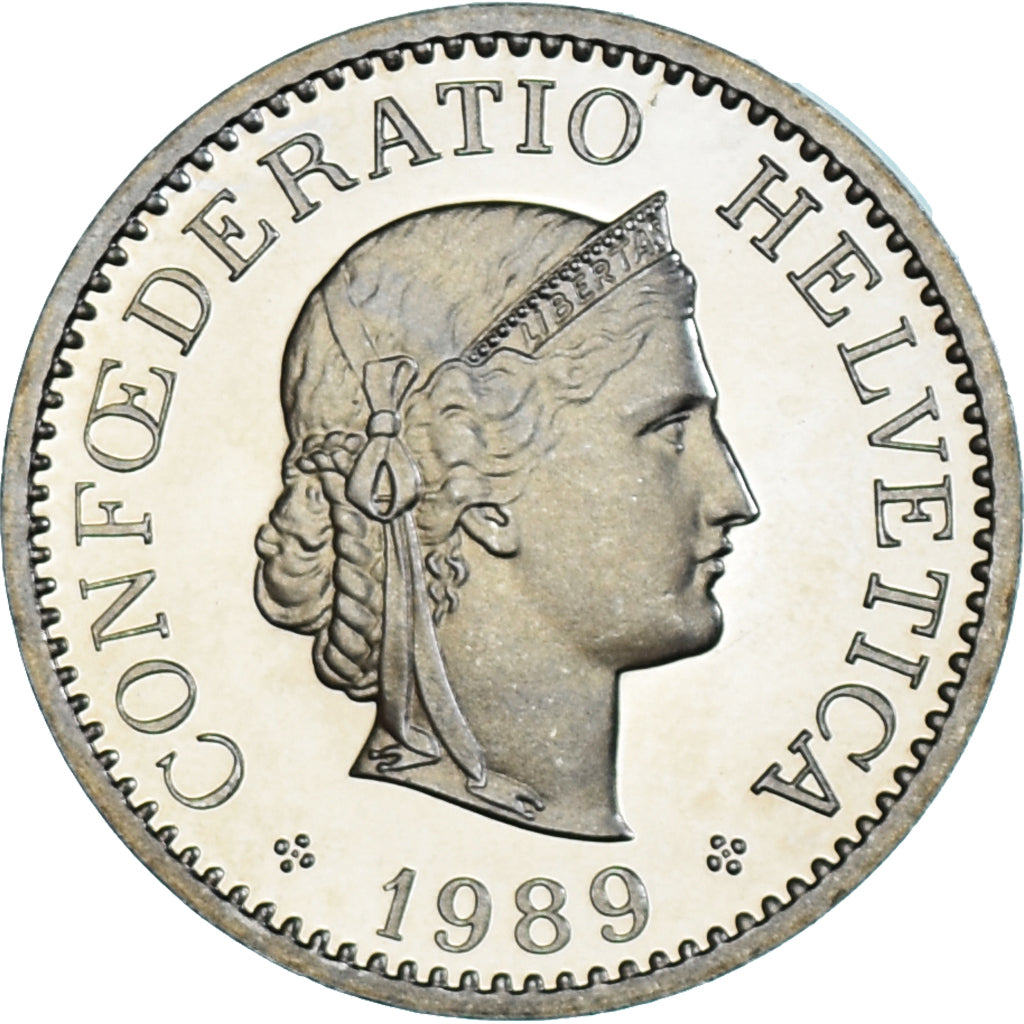 Monnaie, Suisse, 10 Rappen, 1989, Bern, BE, FDC, Cupro-nickel, KM:27