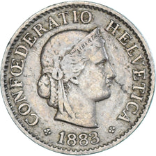 Monnaie, Suisse, 5 Rappen, 1883, Bern, TB+, Cupro-nickel, KM:26
