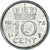 Coin, Netherlands, Juliana, 10 Cents, 1972, EF(40-45), Nickel, KM:182