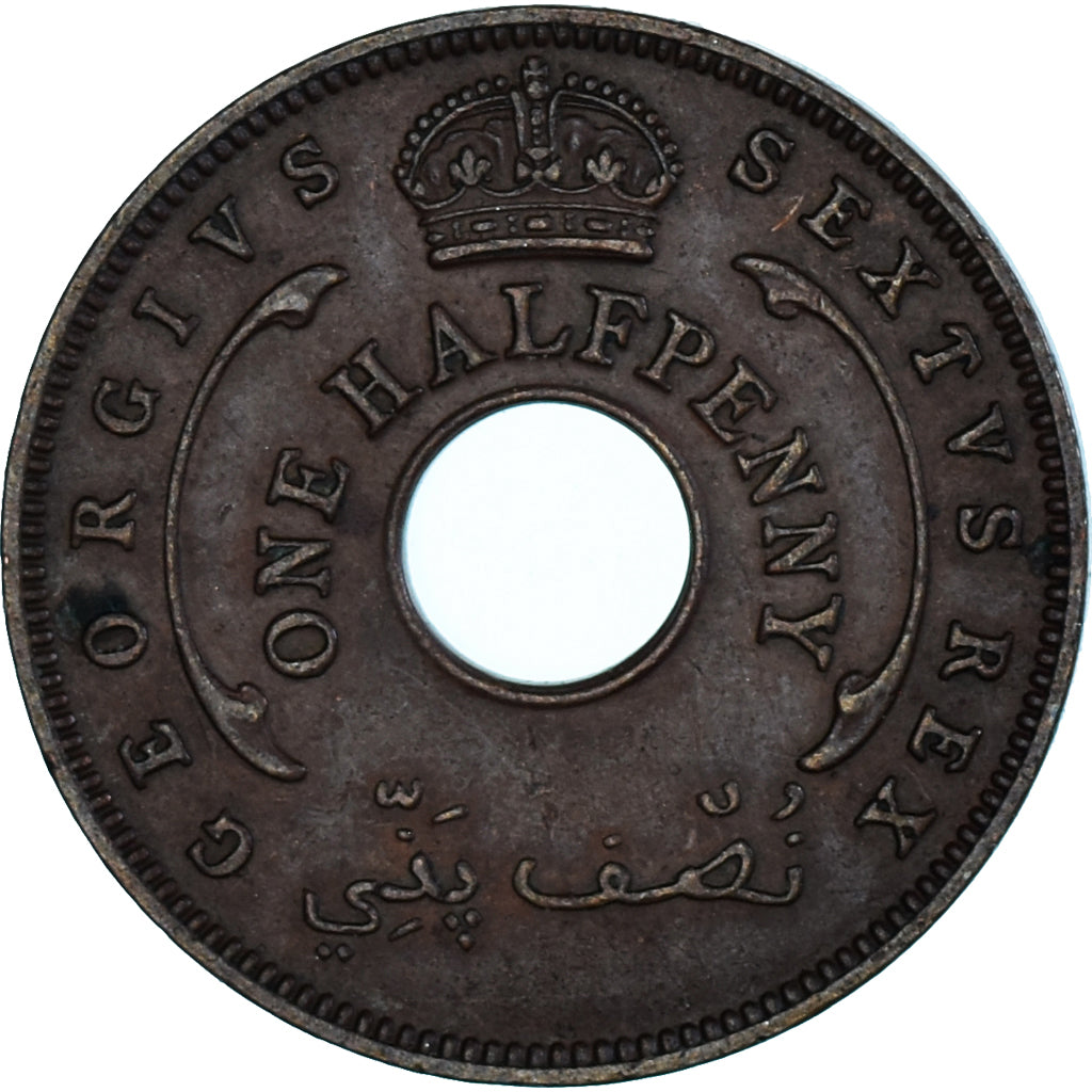 Coin, BRITISH WEST AFRICA, Penny, 1952, EF(40-45), Bronze, KM:30a
