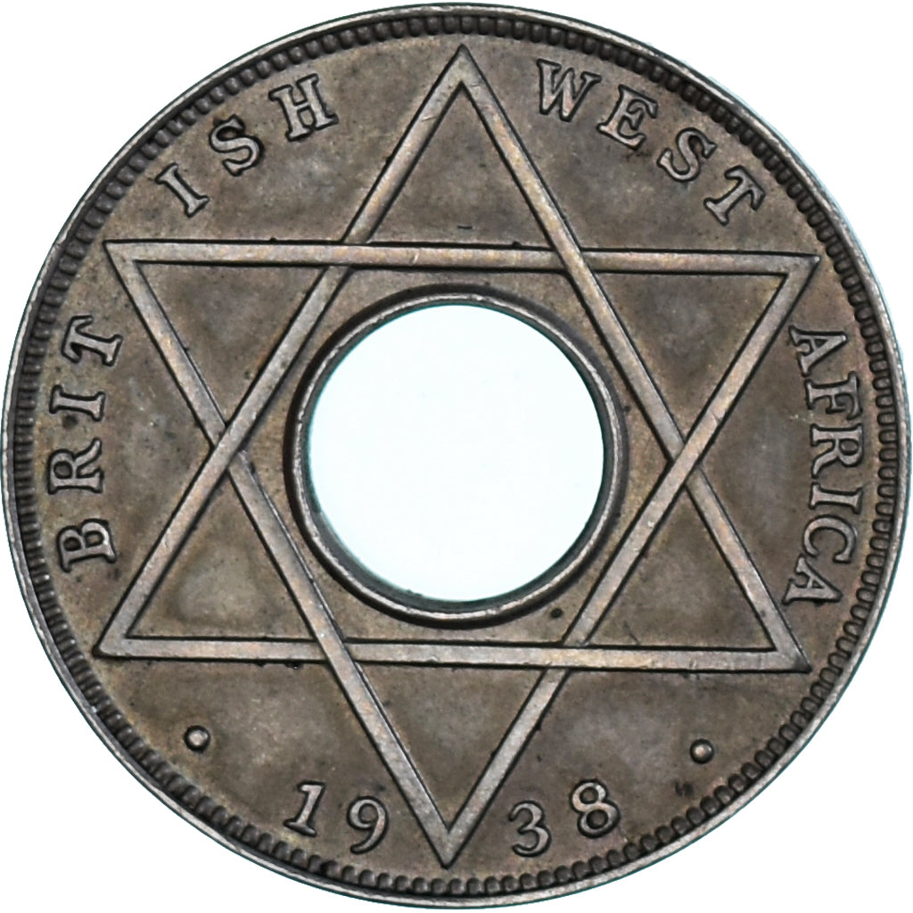 Coin, BRITISH WEST AFRICA, 1/10 Penny, 1938, MS(63), Copper-nickel, KM:20