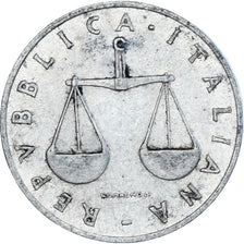 Coin, Italy, Lira, 1955, Rome, EF(40-45), Aluminum, KM:91