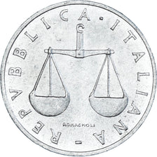 Coin, Italy, Lira, 1955, Rome, EF(40-45), Aluminum, KM:91