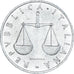 Coin, Italy, Lira, 1955, Rome, EF(40-45), Aluminum, KM:91