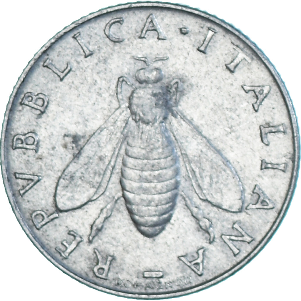 Coin, Italy, 2 Lire, 1957, Rome, EF(40-45), Aluminum, KM:94
