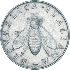 Coin, Italy, 2 Lire, 1957, Rome, EF(40-45), Aluminum, KM:94