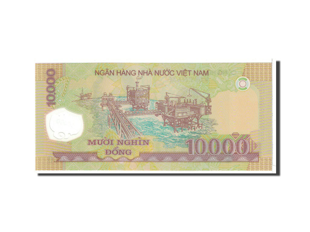 Banknote, Vietnam, 10,000 D<ox>ng, 2008, Undated, KM:119c, UNC(65-70)