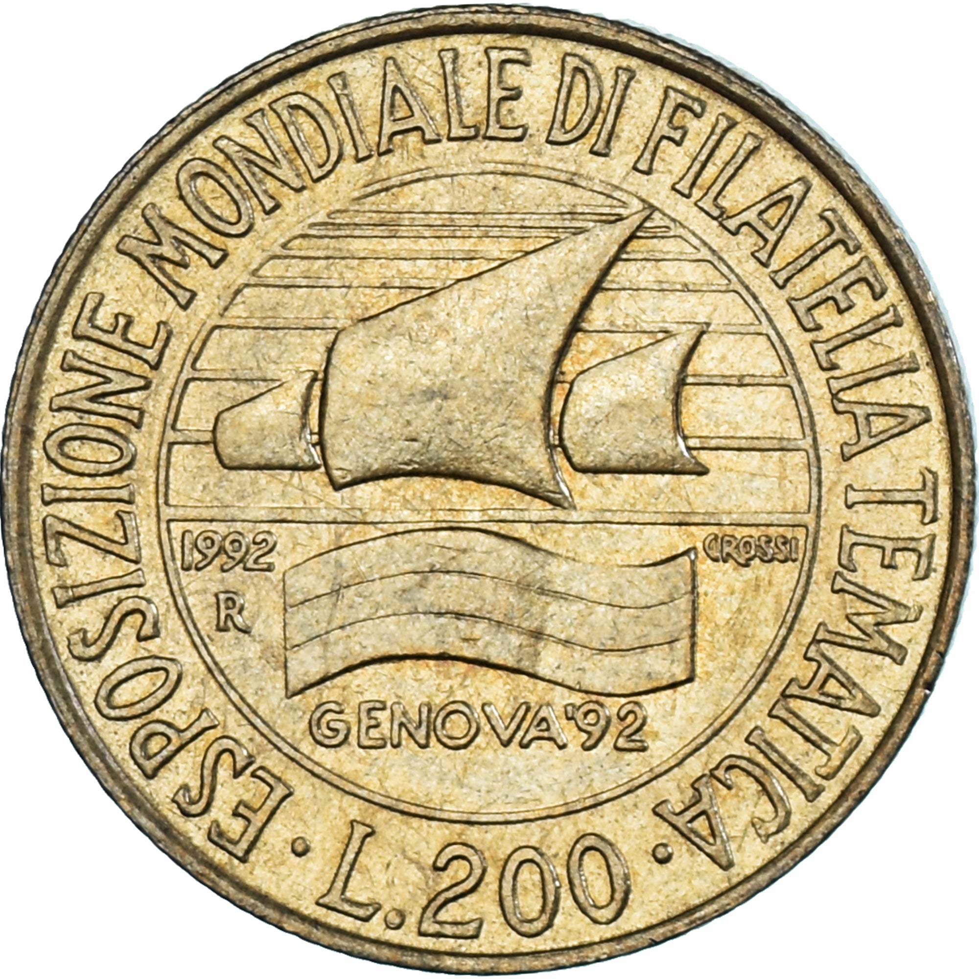 Munten, Italië, 200 Lire, 1992, Rome, ZF, Bronzital, KM:151