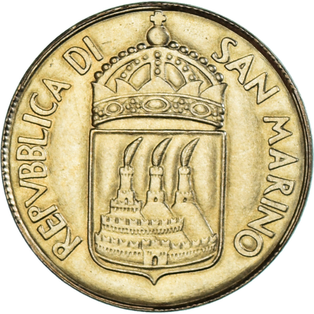 Moneta, San Marino, 20 Lire, 1973, Rome, SPL, Alluminio-bronzo, KM:26