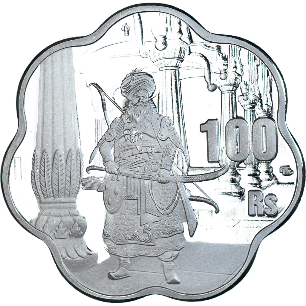 Monnaie, République d'Inde, 100 Rupees, 2022, Punjab.BE, FDC, Cuivre plaqué