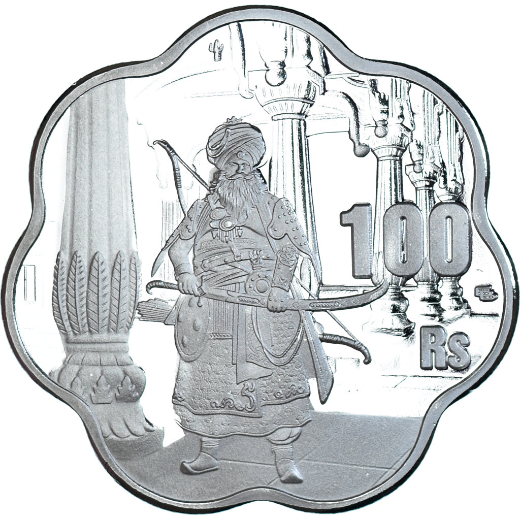 Coin, INDIA-REPUBLIC, 100 Rupees, 2022, Punjab.BE, MS(65-70), Copper Plated