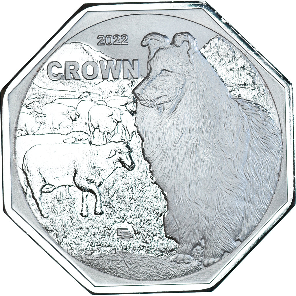 Moneta, Zjednoczone Królestwo Wielkiej Brytanii, Crown, 2022, CHETLAND