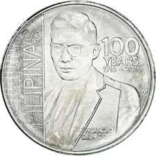 Coin, Philippines, Piso, 2016, Horacio Dela Costa., MS(63), Copper-nickel
