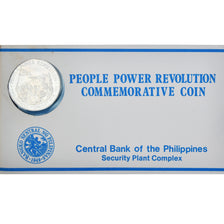 Coin, Philippines, 10 Piso, 1988, MS(63), Nickel, KM:250