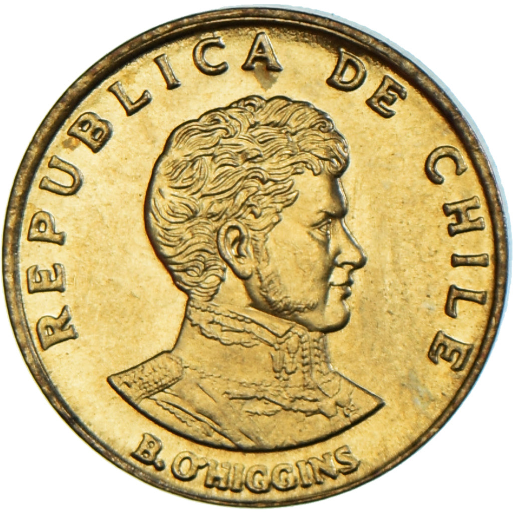 Moneda, Chile, 10 Centesimos, 1971, SC, Aluminio - bronce, KM:194