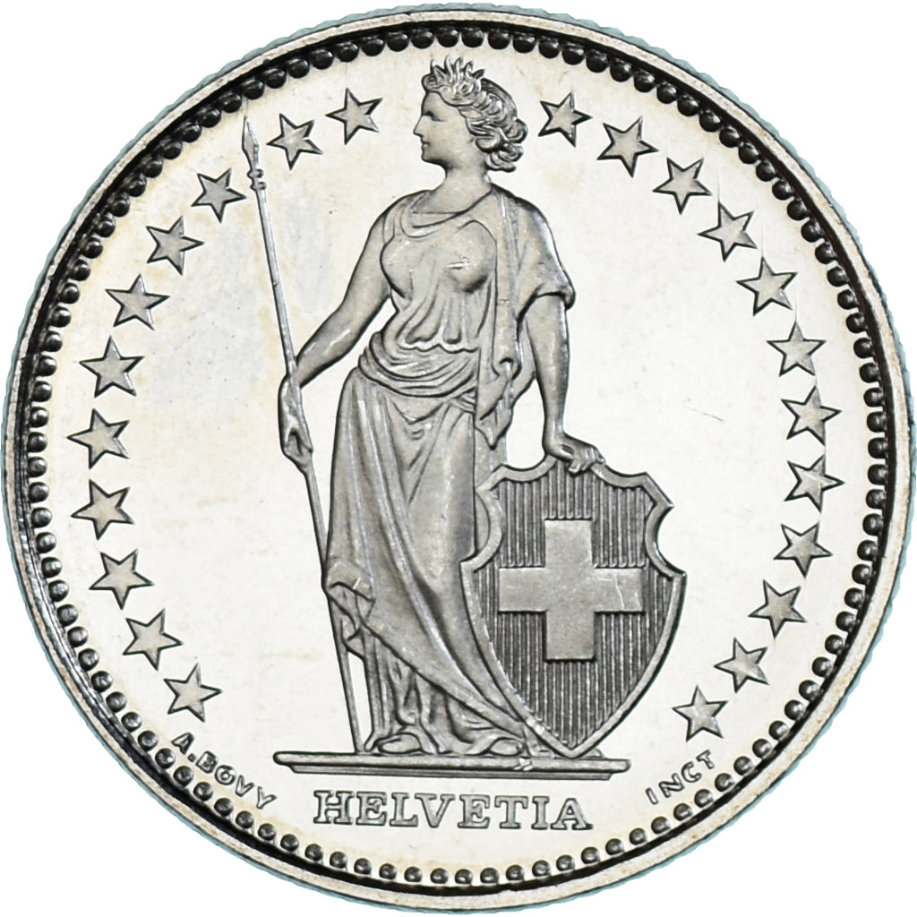 Coin, Switzerland, Franc, 2016, Bern, BE, MS(65-70), Copper-nickel, KM:24a.3