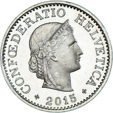 Coin, Switzerland, 10 Rappen, 2015, Bern, BE, MS(65-70), Copper-nickel, KM:27