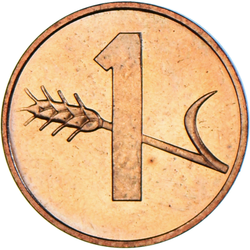 Monnaie, Suisse, Rappen, 1975, FDC, Bronze, KM:46