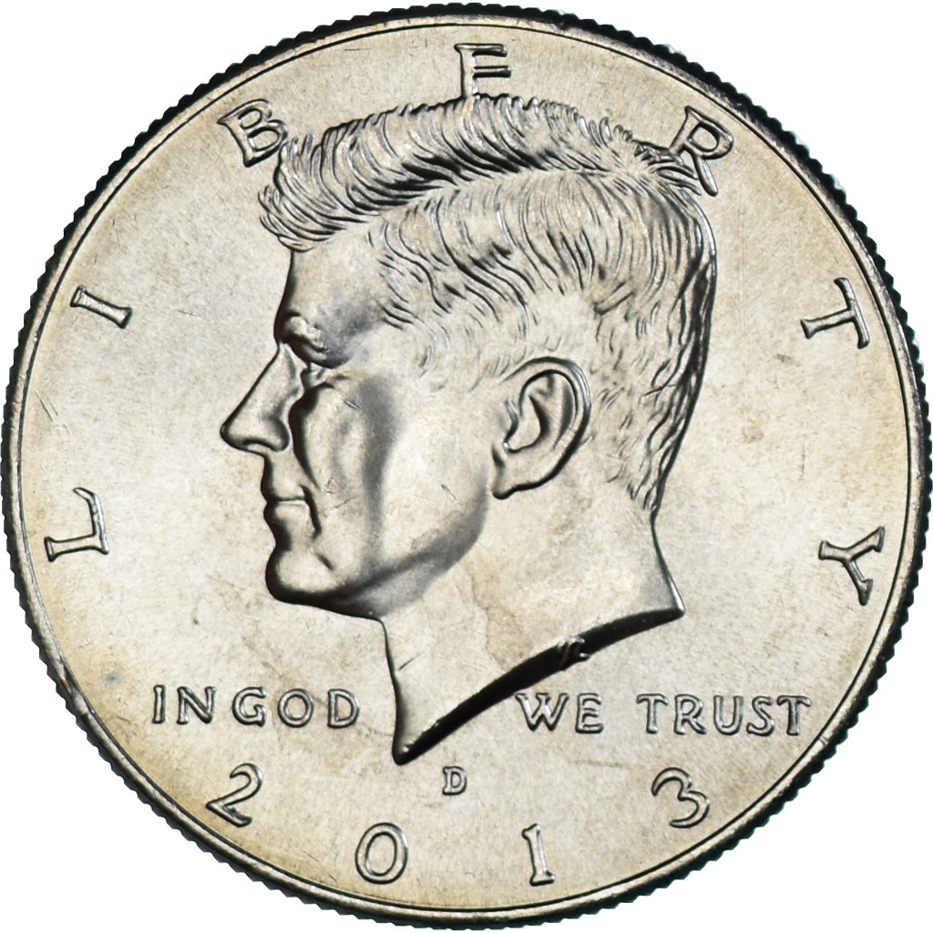 Coin, United States, Half Dollar, 2013, Denver, MS(65-70), Copper-Nickel Clad