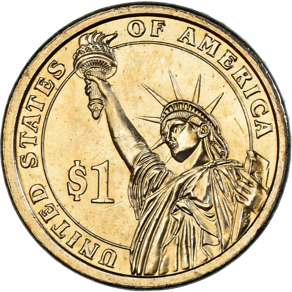 Coin, United States, Dollar, 2007, U.S. Mint, George Washington, MS(63)