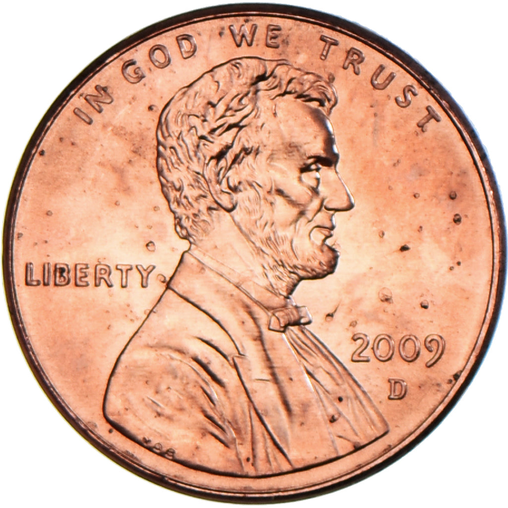 Münze, Vereinigte Staaten, Cent, 2009, Denver, VZ+, Copper Plated Zinc, KM:441