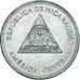 Moneda, Nicaragua, 5 Cordobas, 2007, SC, Níquel chapado en acero, KM:90a