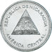 Moneda, Nicaragua, Cordoba, 2007, SC, Níquel recubierto de acero, KM:101