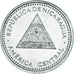 Coin, Nicaragua, 10 Centavos, 2007, MS(63), Aluminum, KM:105