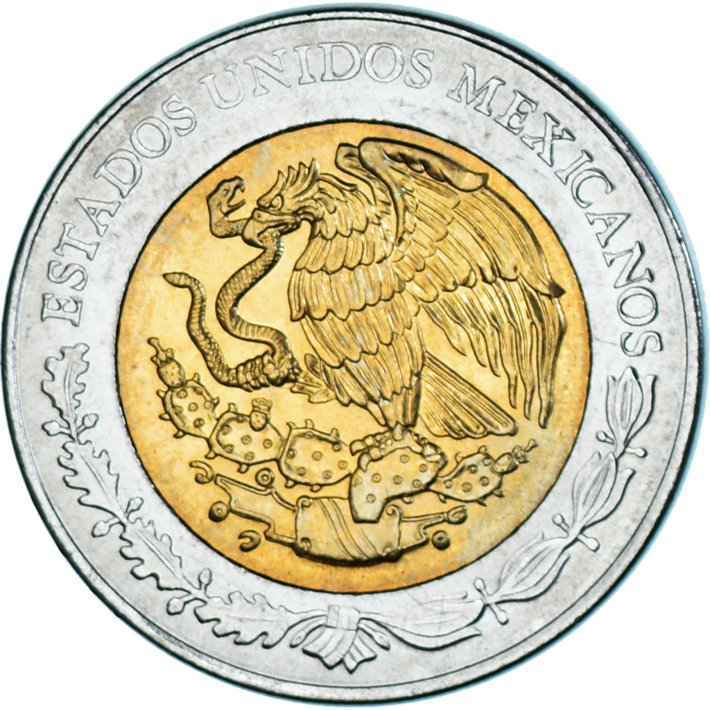 Moneta, Messico, 5 Pesos, 2013, SPL, Bi-metallico, KM:605