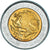Moneta, Mexico, Peso, 2010, MS(63), Bimetaliczny, KM:603