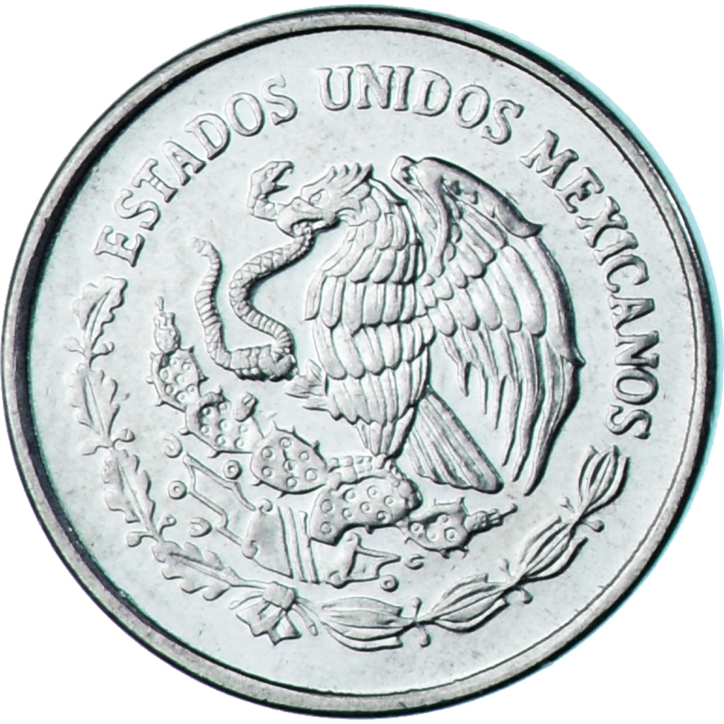 Moneta, Messico, 5 Centavos, 2002, Mexico City, SPL, Acciaio inossidabile