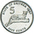 Moneta, Erytrea, 5 Cents, 1997, MS(63), Nikiel powlekany stalą, KM:44